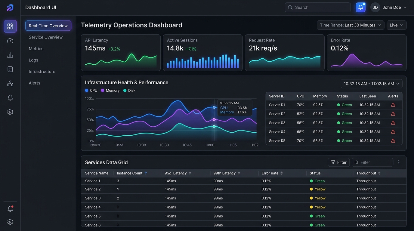 SignalIQ B2B SaaS Growth Dashboard